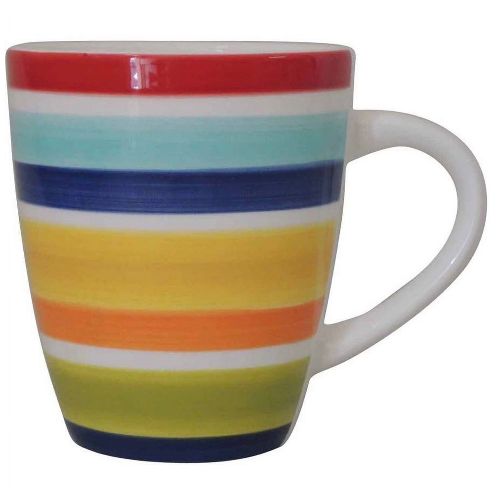 Striped Mug Set (4)